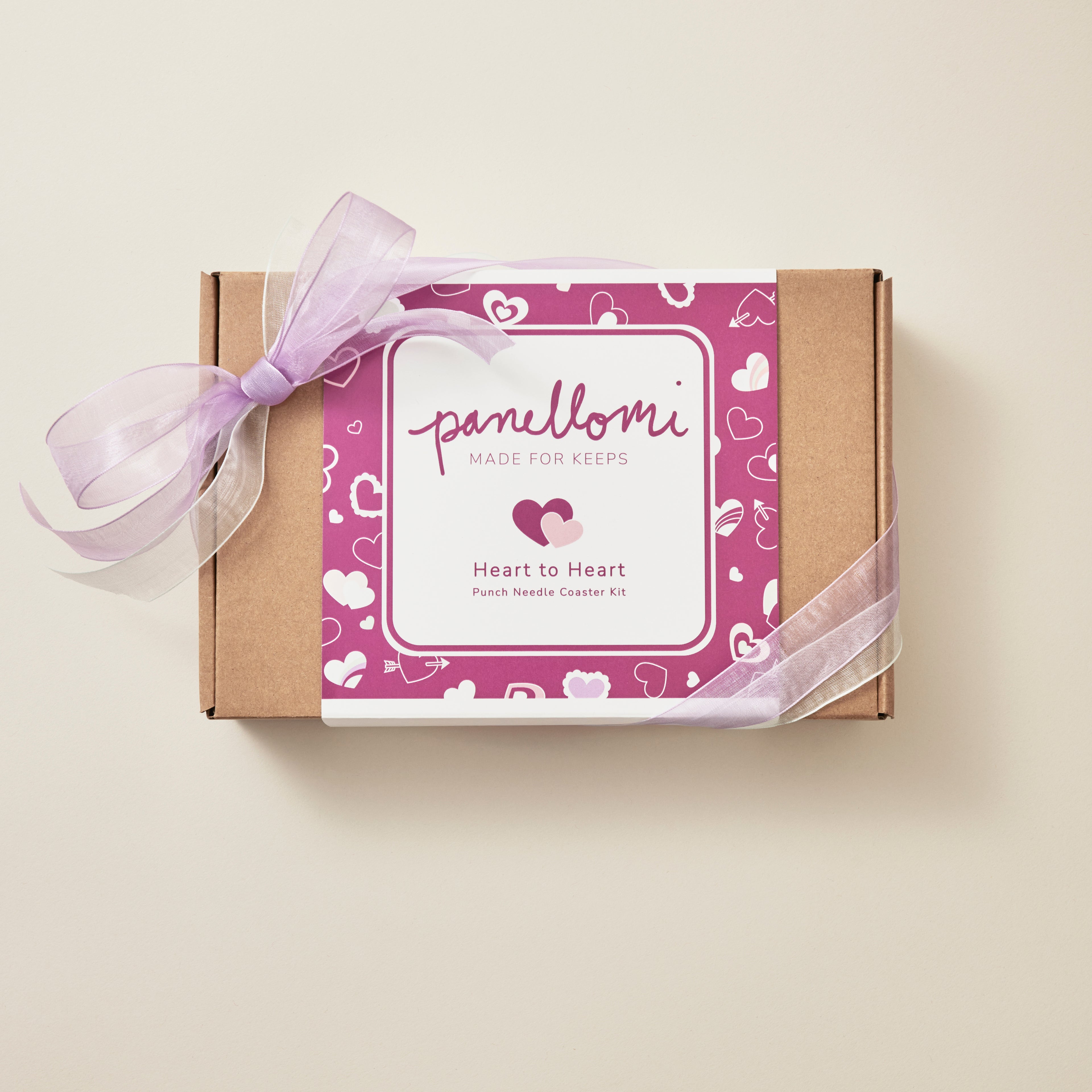 Heart to Heart Punch Needle Kit--Back in stock!